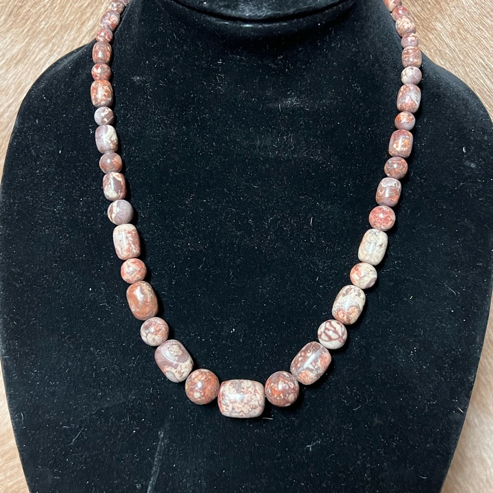 Sterling Silver Dtr / Jay King Natural Gemstone Necklace